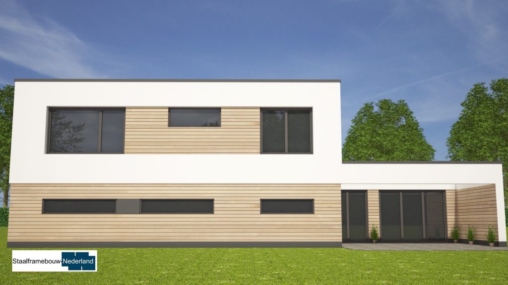 Moderne kubistische villa M122 view 2